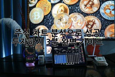 주식 차트 분석으로 성공 투자하기: 3분 완벽 가이드