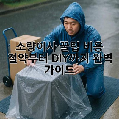 소량이사 꿀팁? 비용 절약부터 DIY까지 완벽 가이드!