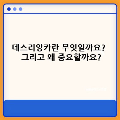 데스리앙카 완벽 가이드: 문제 해결 및 효과적인 활용법
